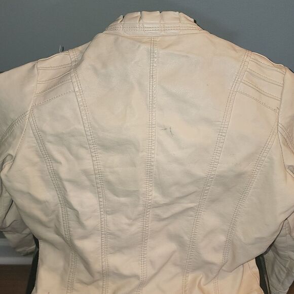 Girls Leather Jacket  - Picture 2 of 5